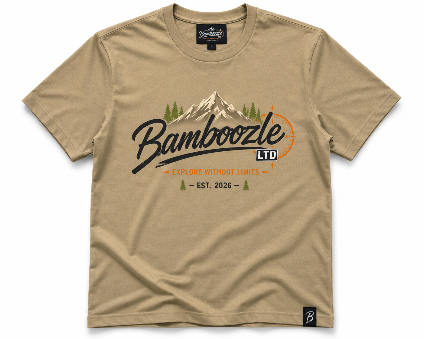 Short Sleeve Khaki T-shirt
