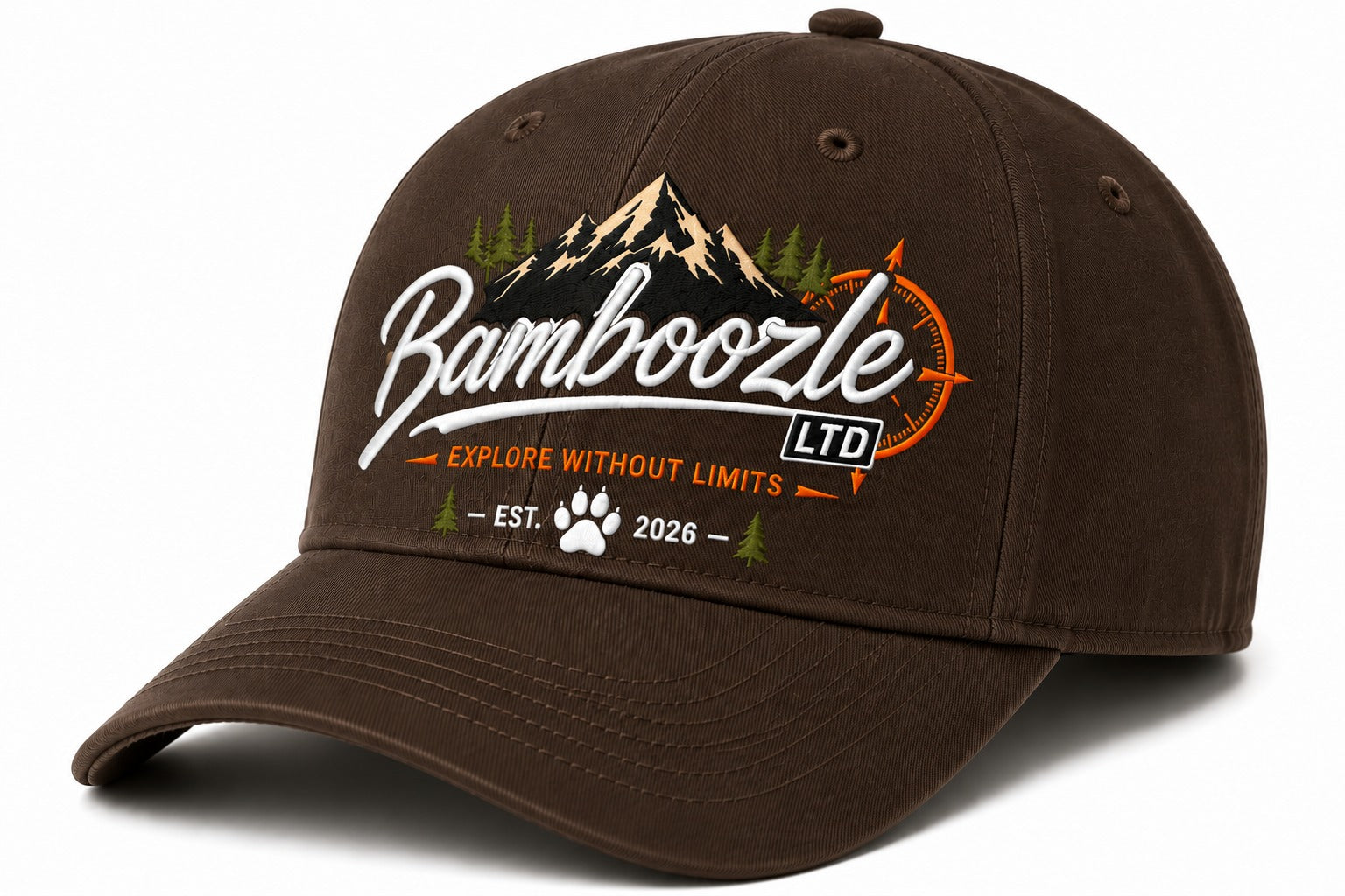 Bamboozle Classic Brown Cap